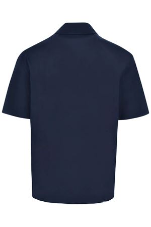 Blue cotton shirt LOW BRAND | L1JSS256828E003
